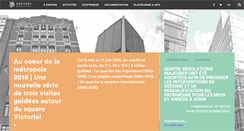 Desktop Screenshot of heritagemontreal.org